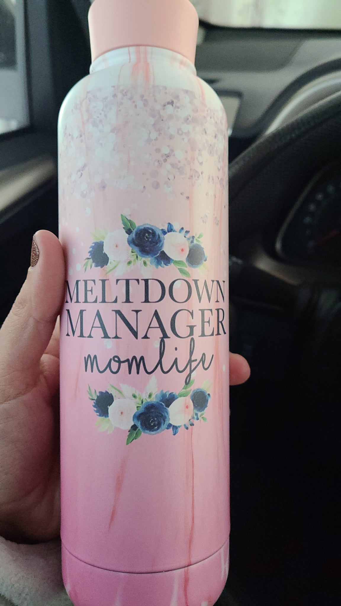 Meltdown manager water bottle