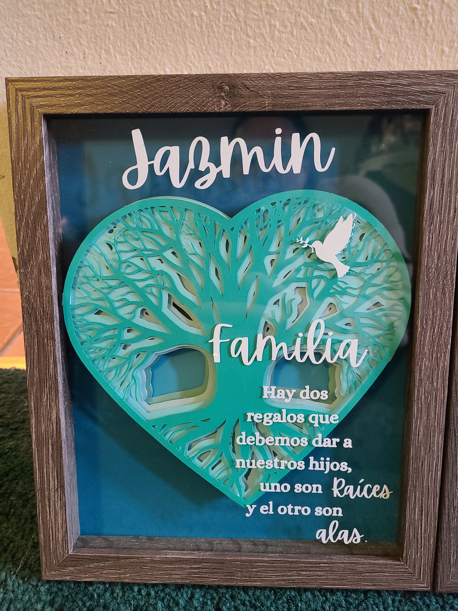 Family shadow box