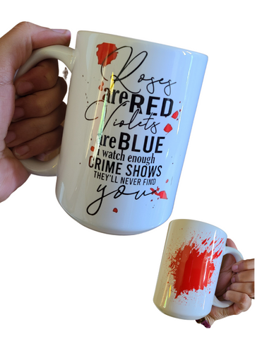 15 oz crime show mug