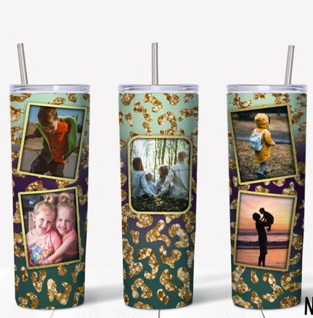 20 oz 5 photo tumbler