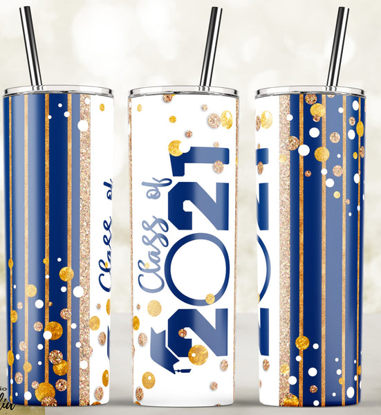 Class of 2021 20oz tumbler